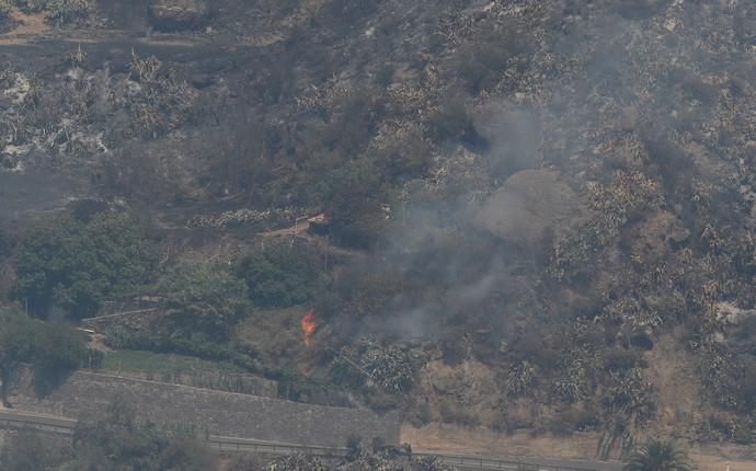 Incendio en Tejeda, Gran Canaria