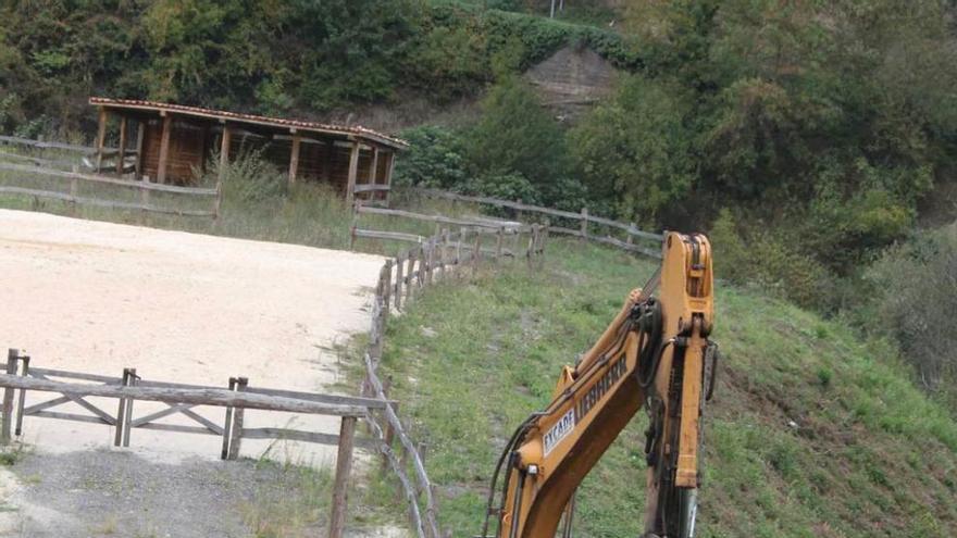 El dragado del río Aller cierra el picadero