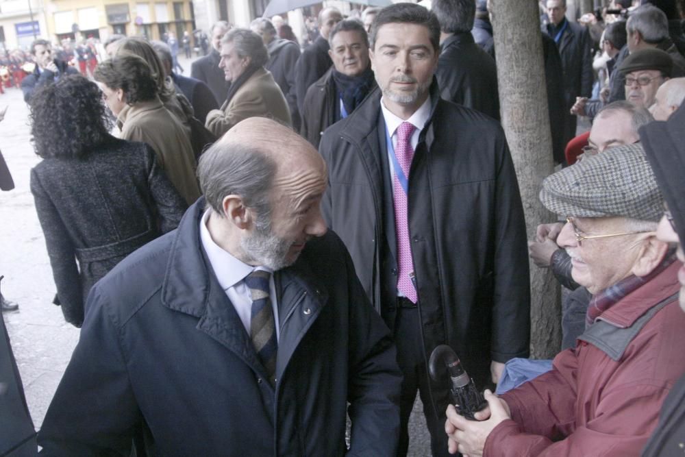 Rubalcaba durante la Cumbre Hispano-Lusa en 2009