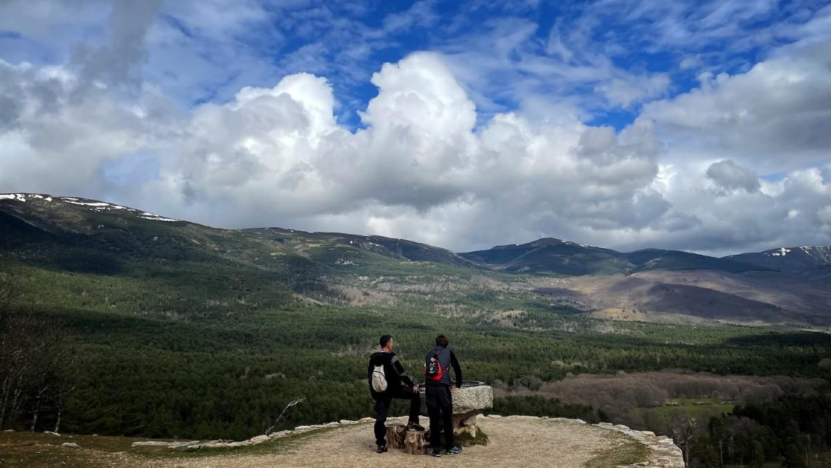 La sierra de Madrid.