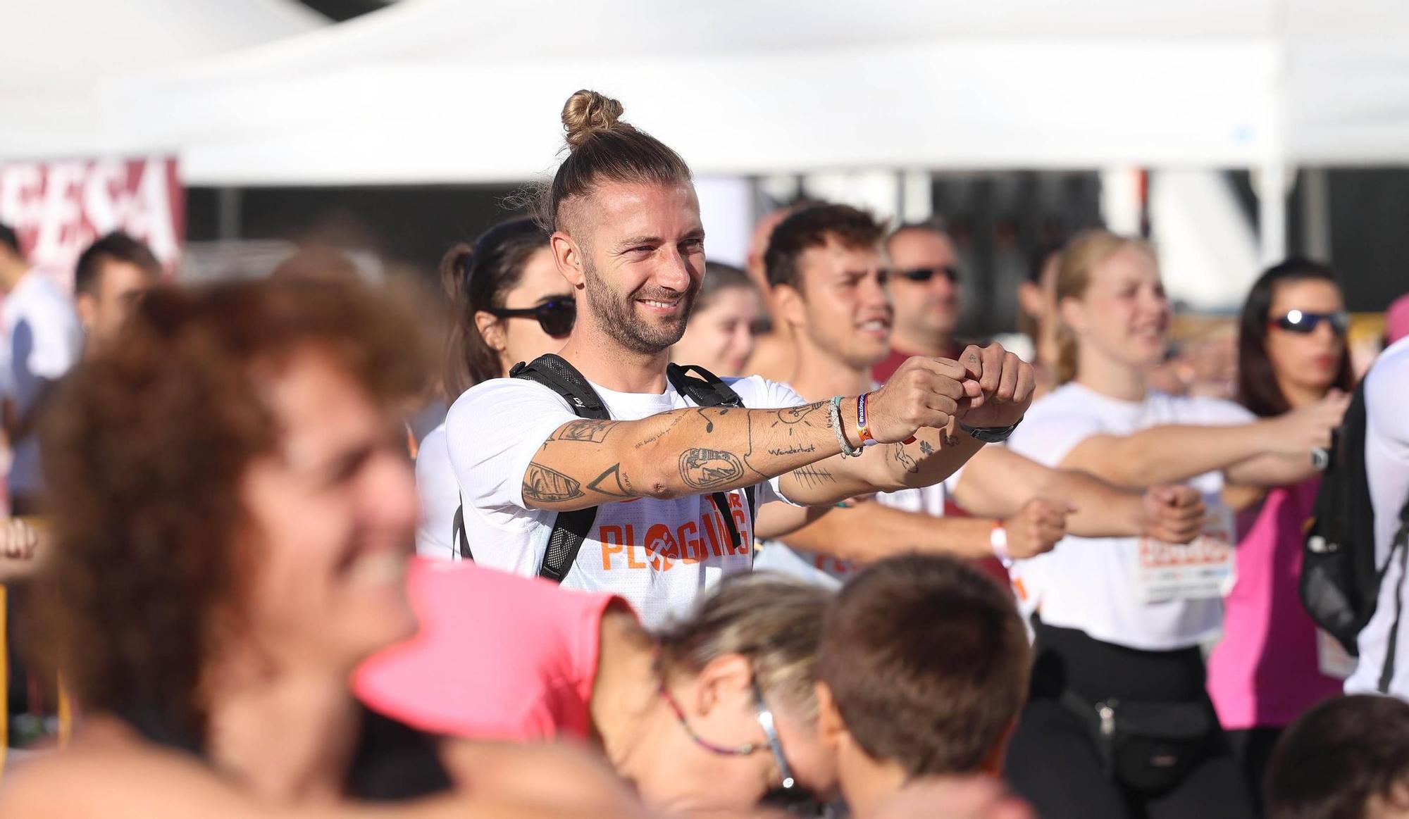 Nationale-Nederlanden Plogging Tour en Valencia que inaugura la Semana Europea del Deporte