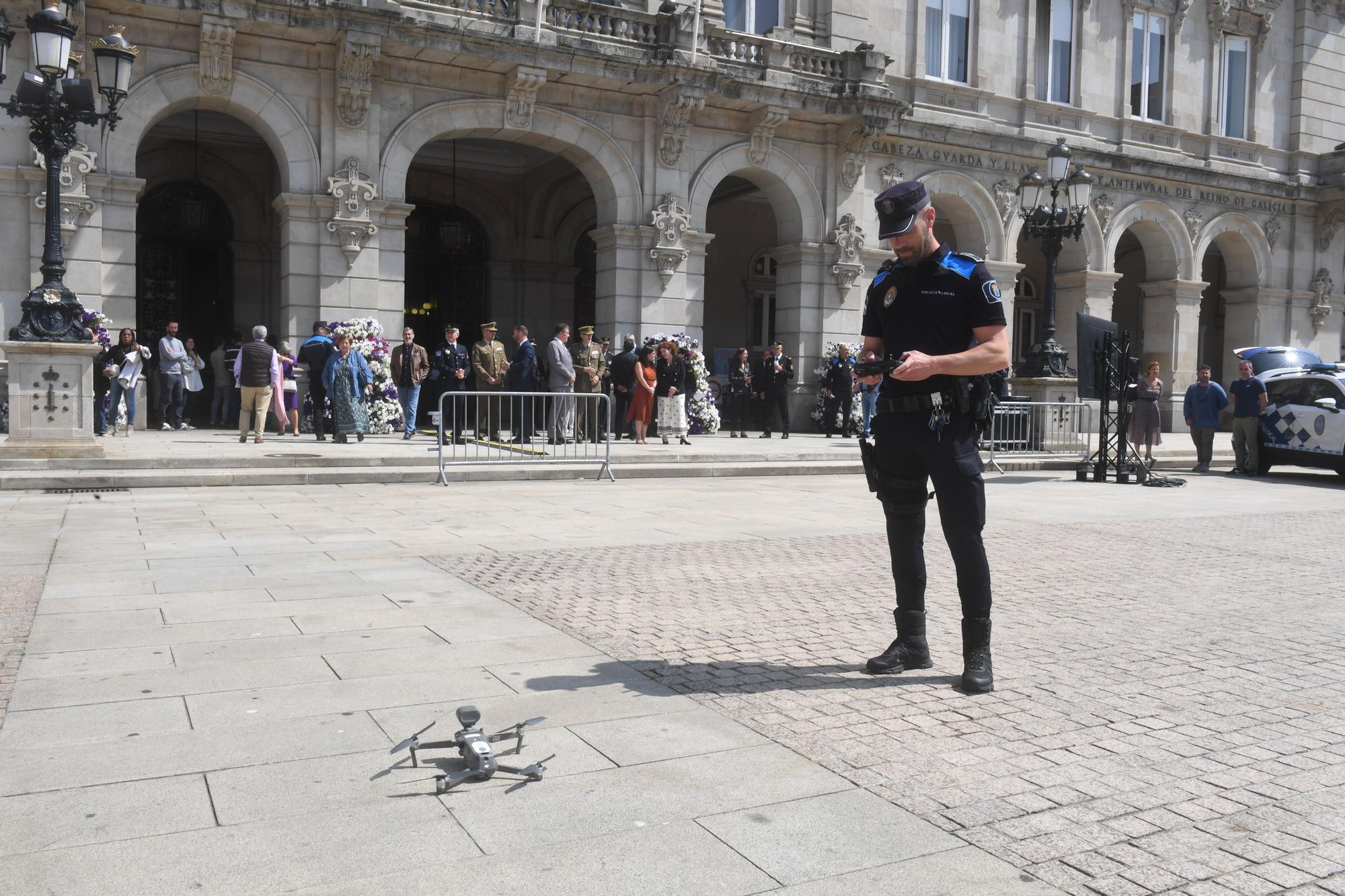 A Coruña celebra el Día de la Policía Local con una exhibición