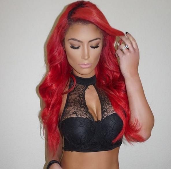Natalie Eva Marie, adicta al encaje