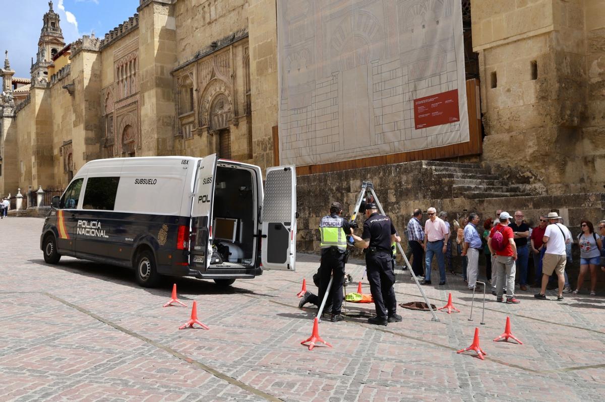 Dispositivo de seguridad desplegado en Córdoba previo a la llegada de Abdalá II.