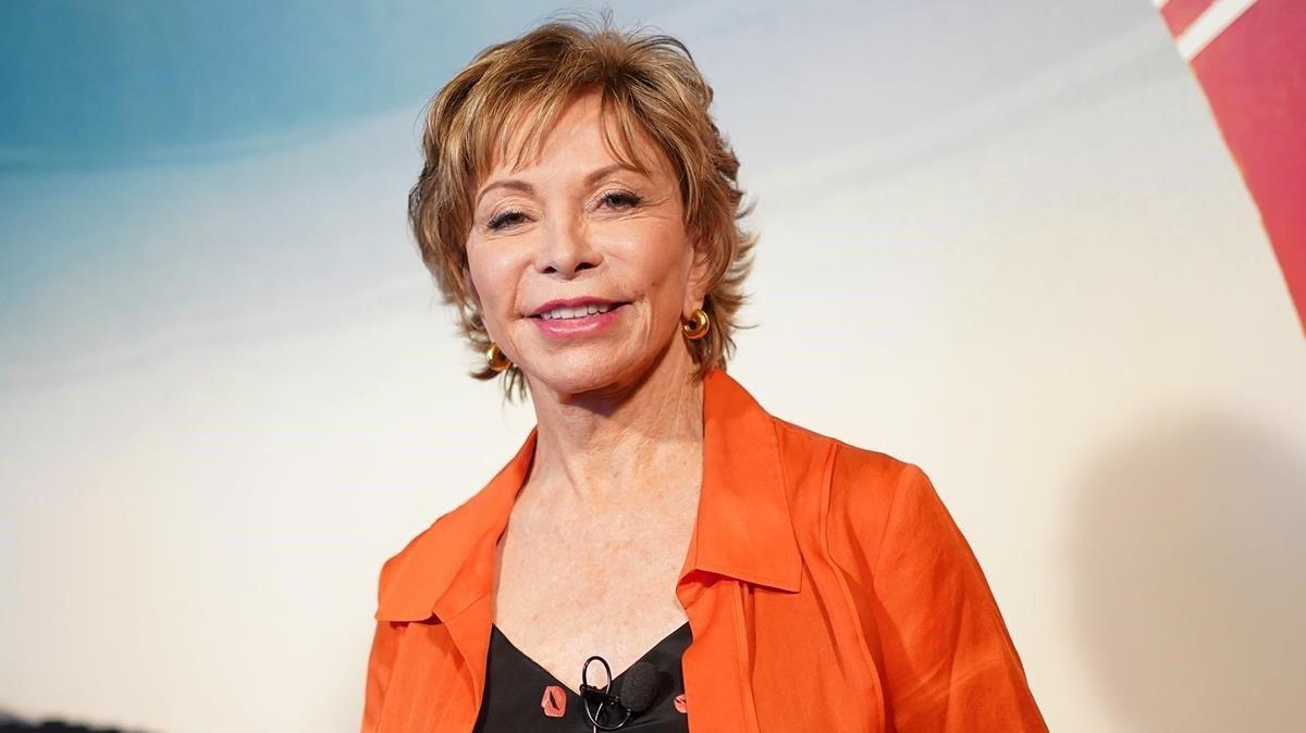 Isabel Allende, en Madrid, este lunes. Isabel Allende, en Madrid, este lunes.