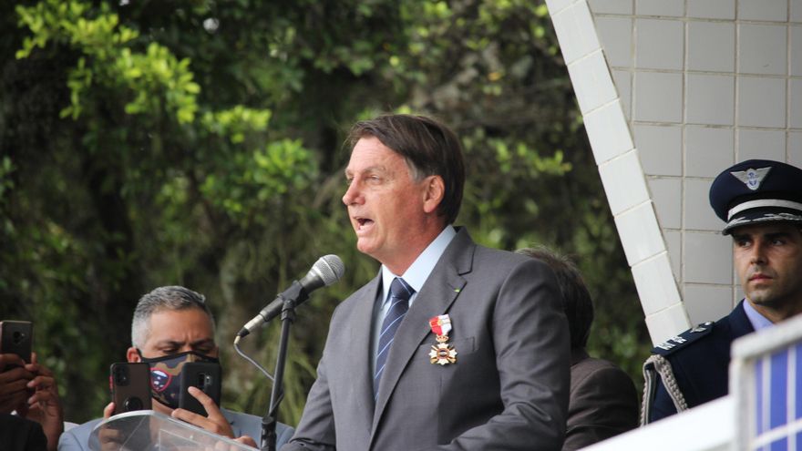 El presidente de Brasil, Jair Bolsonaro.