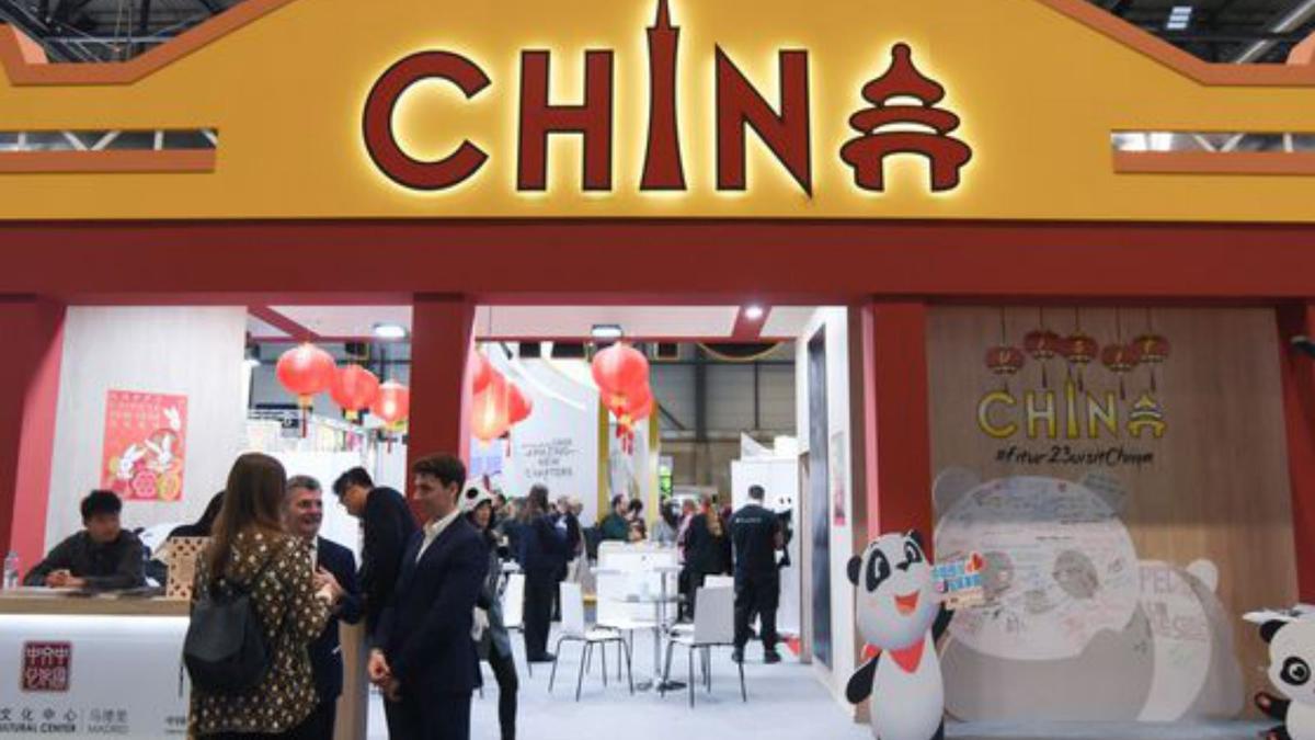 Expositor de China en Fitur