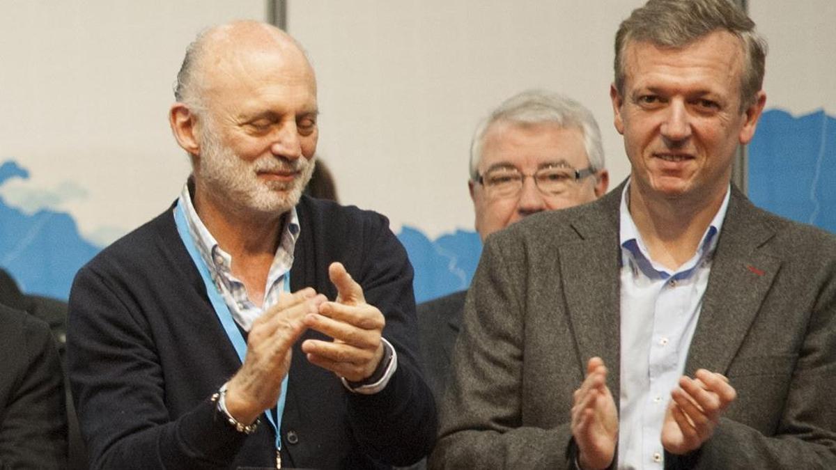 Rueda y Cabezas en un antiguo  congreso del PP