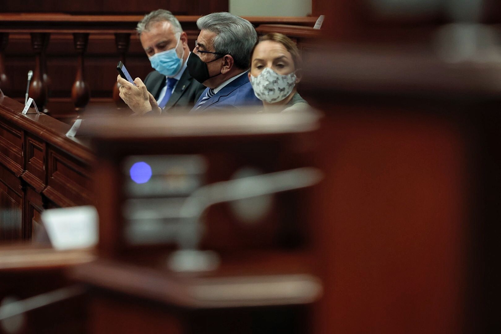 Pleno del parlamento de Canarias