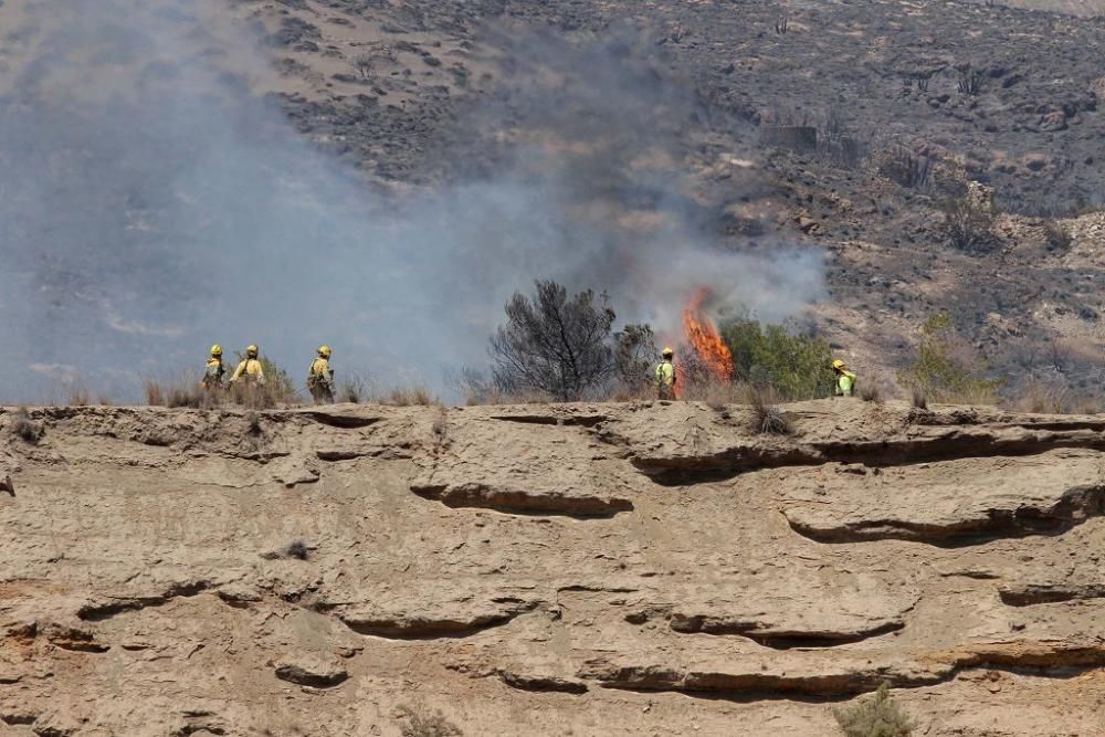 Incendio en Portman