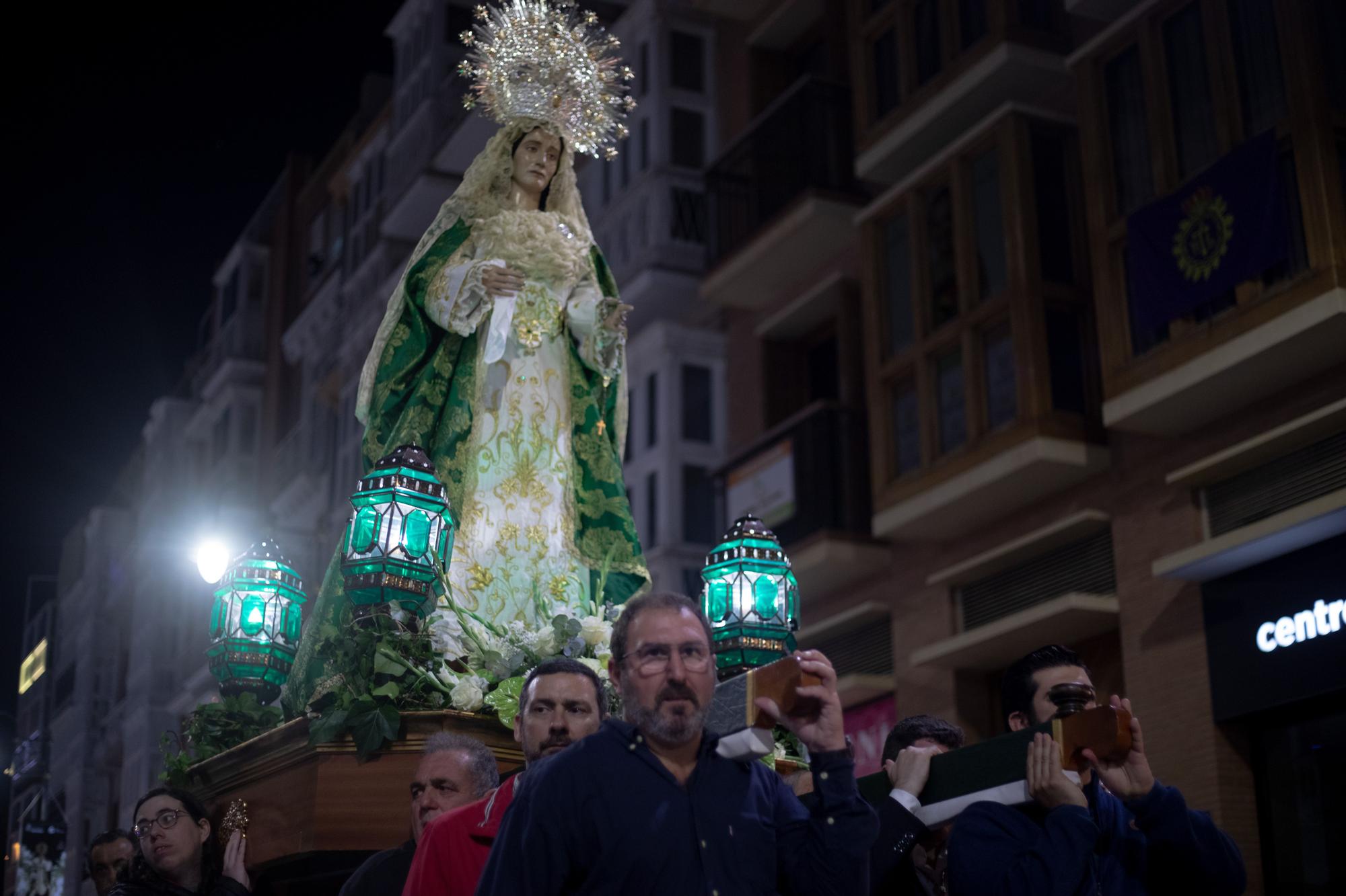 Traslado de los Cristos y Vírgenes de marrajos y californios en Cartagena