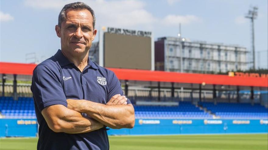 Sergi Barjuan, nuevo entrenador interino del Barcelona