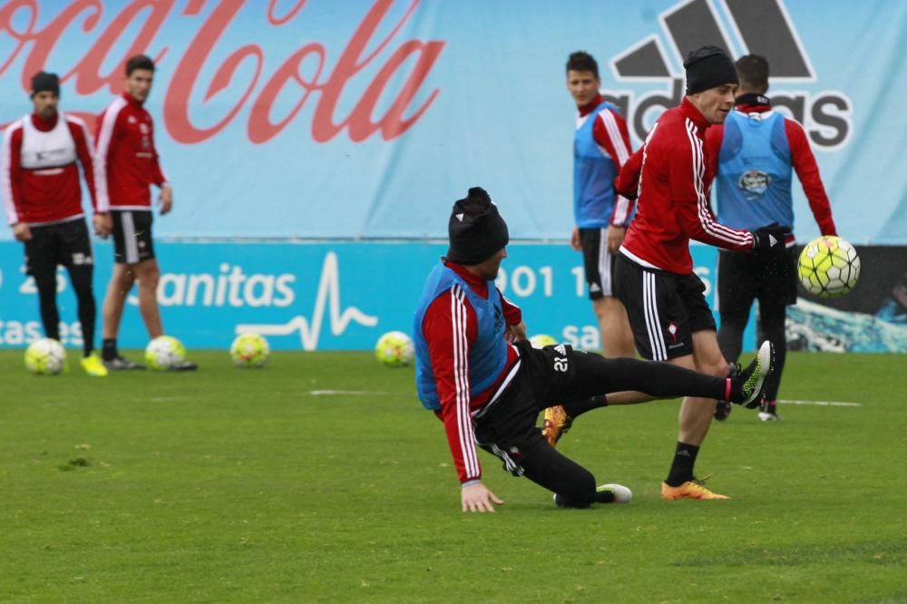 El Celta sigue con su puesta a punto para el derbi