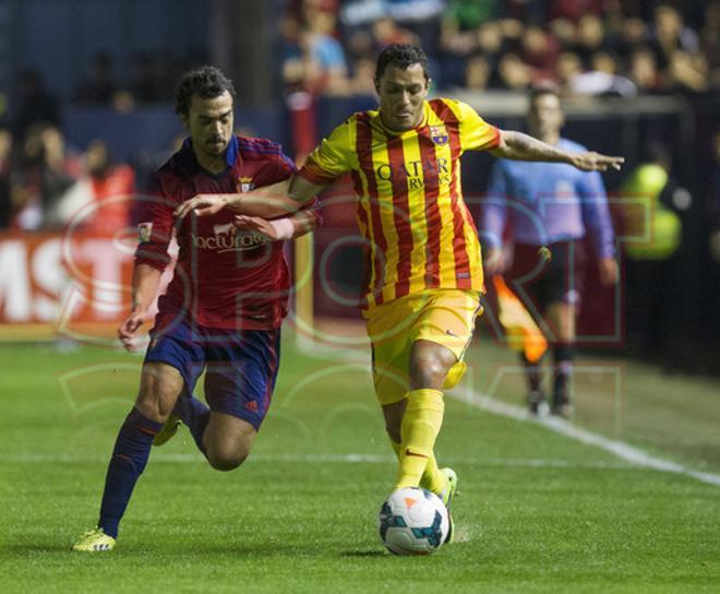 Las imágenes del Osasuna-FC Barcelona