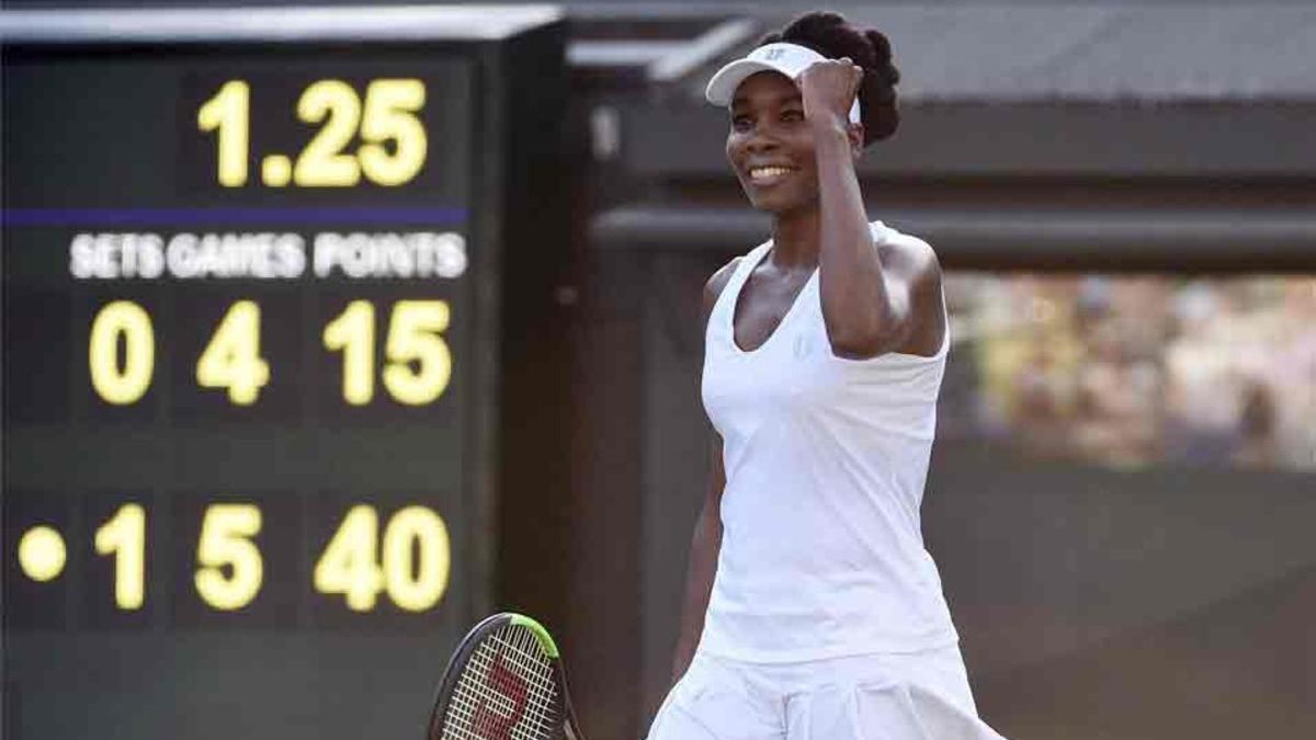 Venus Williams está implicada en un accidente