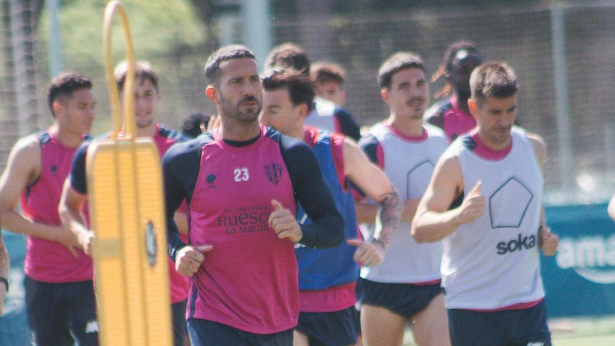 Óscar Sielva encabeza el grupo de entrenamiento de la SDHuesca.