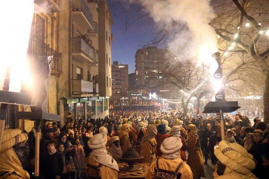 Cavalcada dels Reis d''Orient a Girona