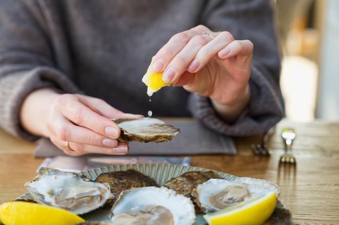 Las ostras, un alimento rico en zinc