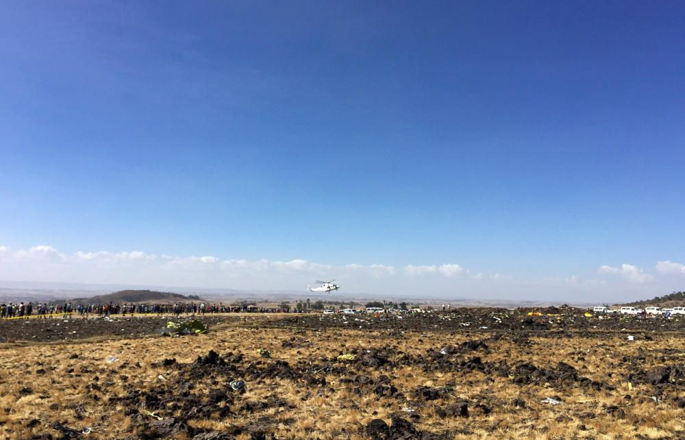 Accidente aéreo en Etiopía