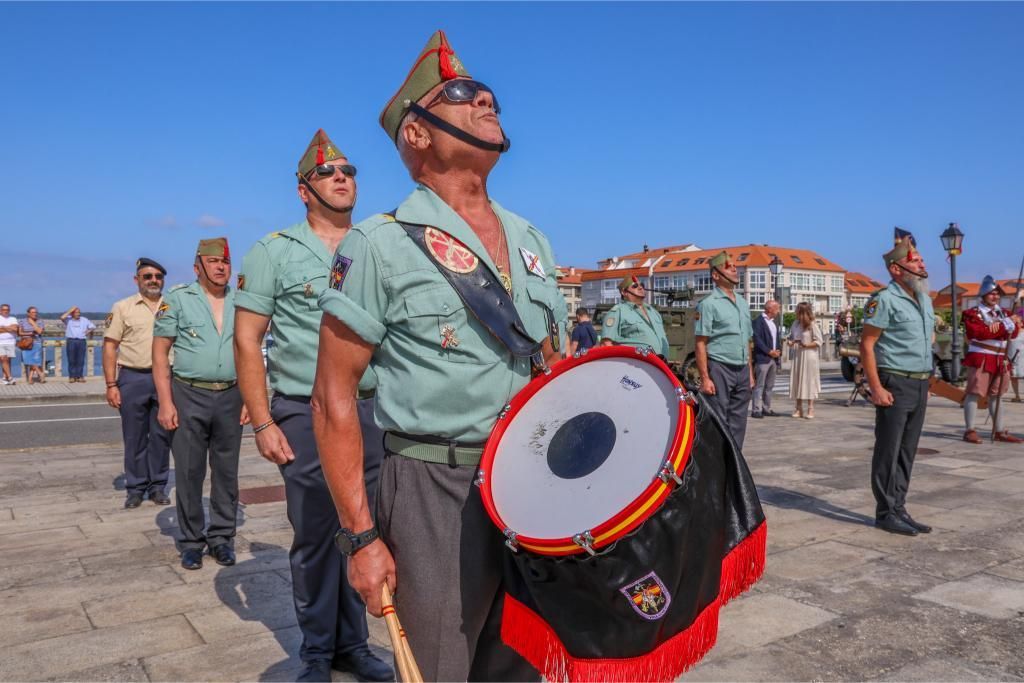 Veteranos legionarios de Galicia se reencuentran de nuevo en Vilanova
