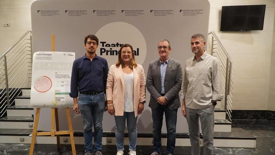 El Consell, en colaboración con el Institut Balear de l&#039;Energia, pone en marcha un proyecto de autoconsumo compartido en el Teatre Principal