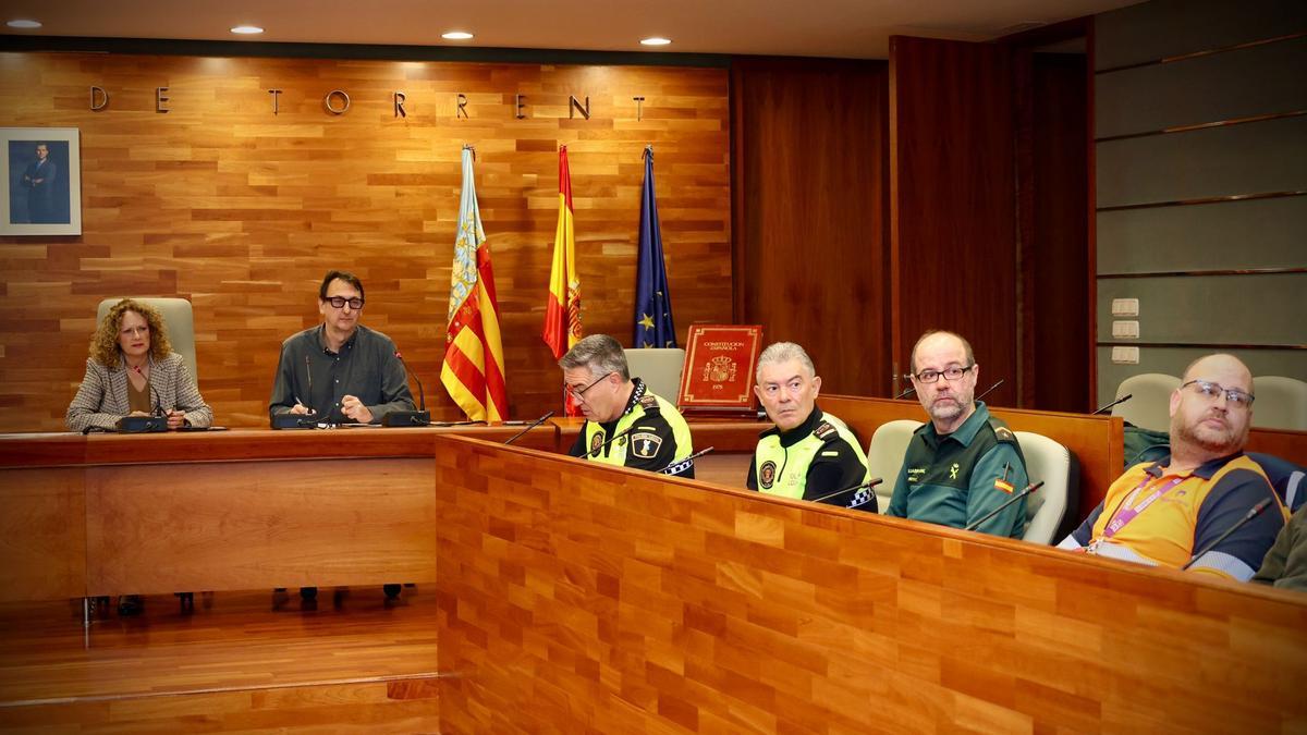 El Ayuntamiento de Torrent activa el Cecopal ante la alerta naranja por lluvias.