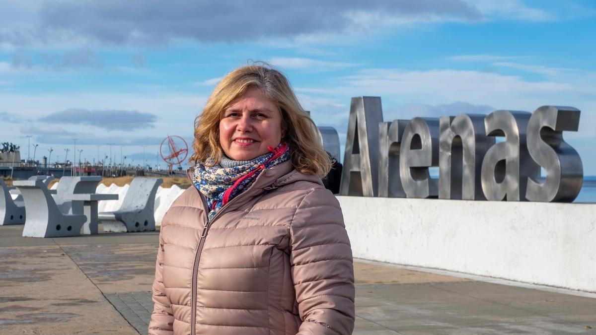 Vivian Seissus García, en Punta Arenas