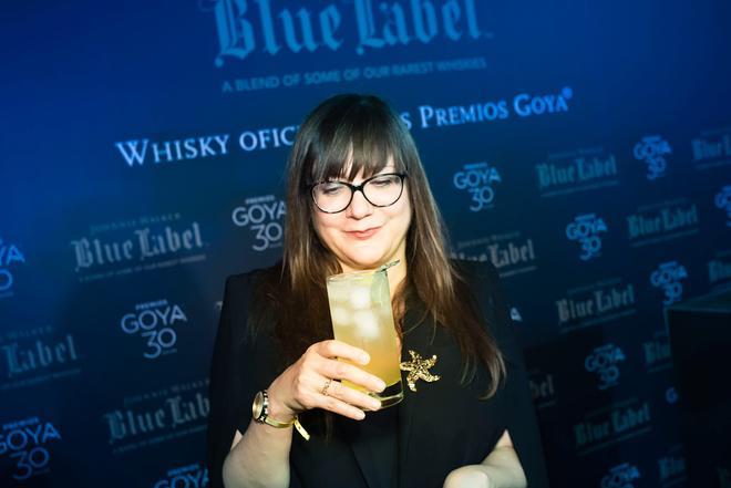 Isabel Coixet en la cena Johnnie Walker Blue Label de los Premios Goya 2016