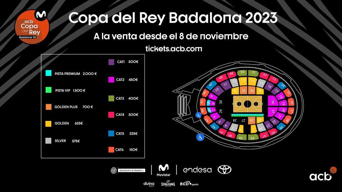 El 8 de noviembre se pone a la venta las entradas para la Copa del Rey