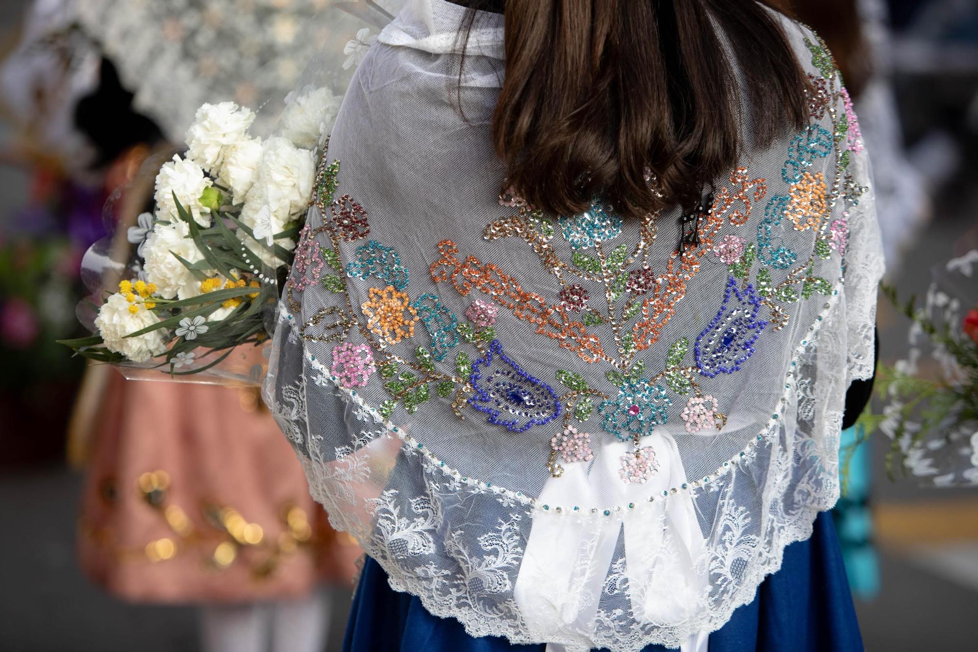 Ofrenda floral a la Virgen de la Caridad en Cartagena