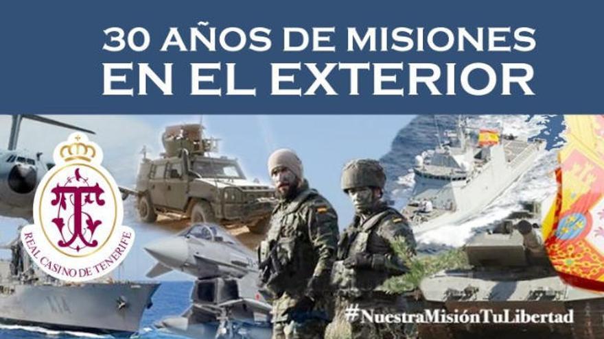 Conferencia sobre los 30 años de misiones militares en el exterior