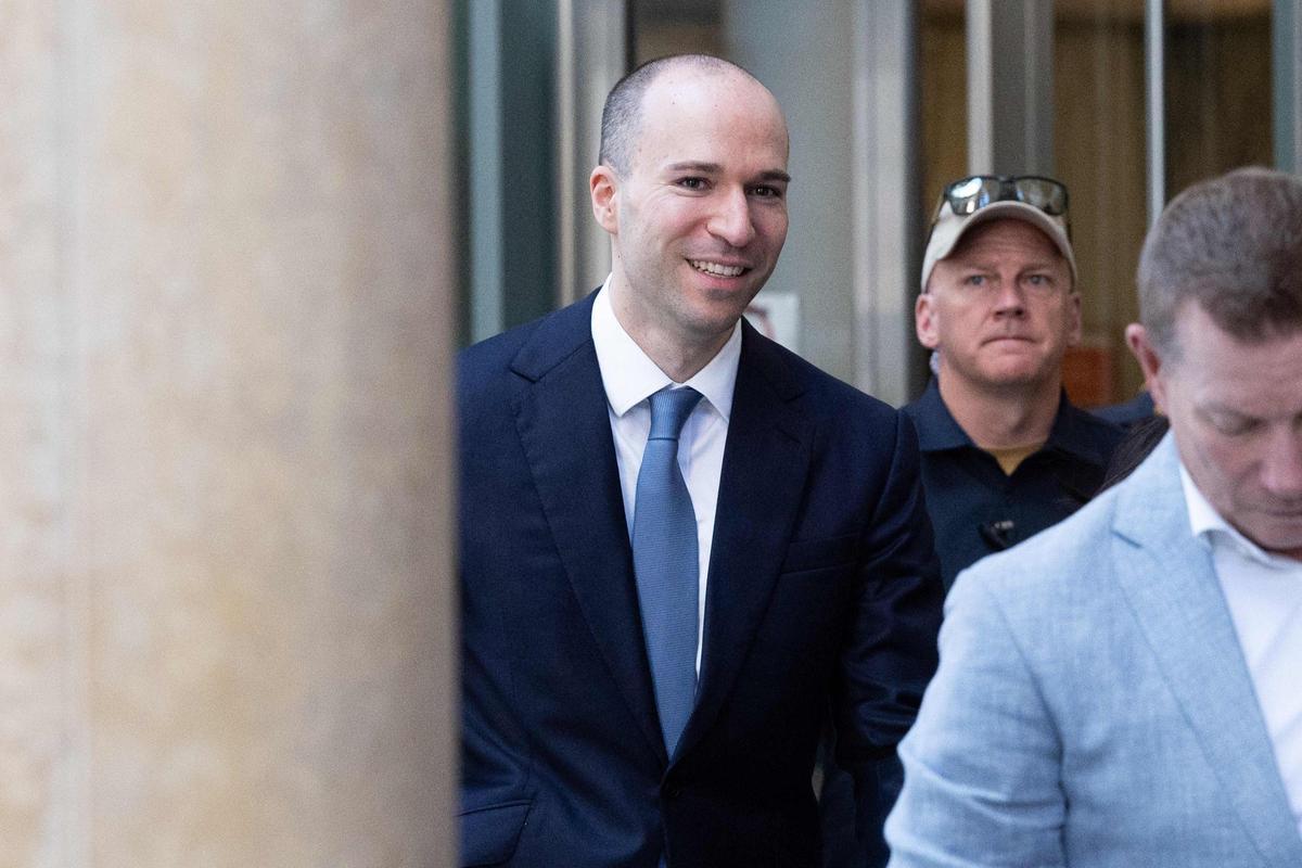 El presidente de OpenAI, Greg Brockman, tras la segunda jornada del juicio contra Elon Musk.