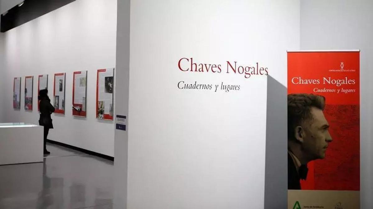 Exposición ‘Chaves Nogales. Cuadernos y lugares’. Sala Santa Inés, Sevilla, 2020 .