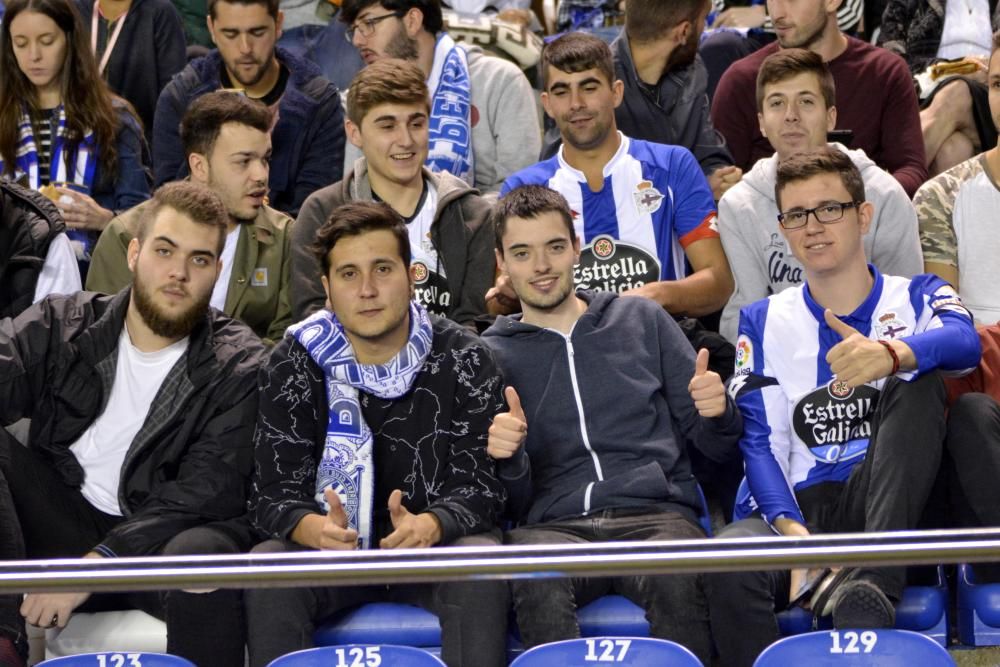 La afición en el Dépor-Alavés