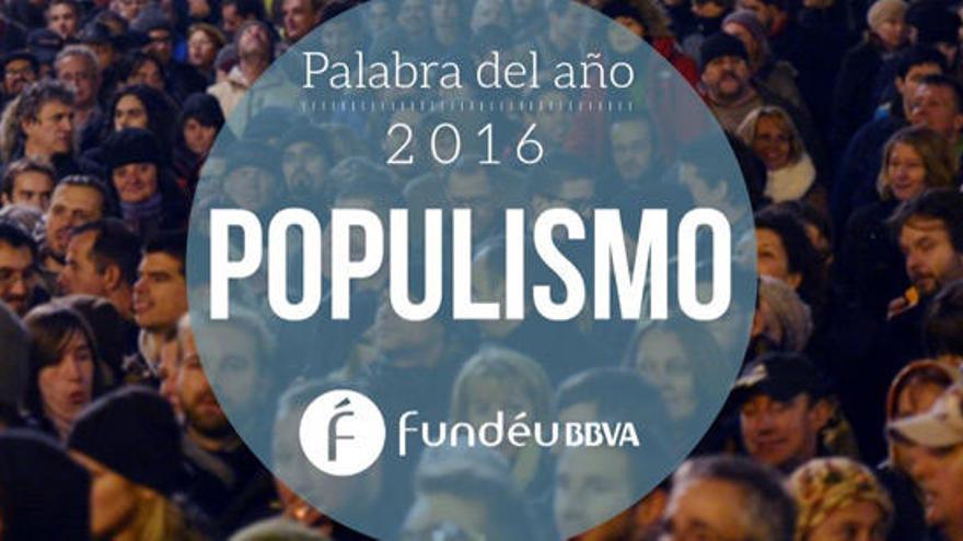 &quot;Populisme&quot;, escollida la paraula de l&#039;any 2016