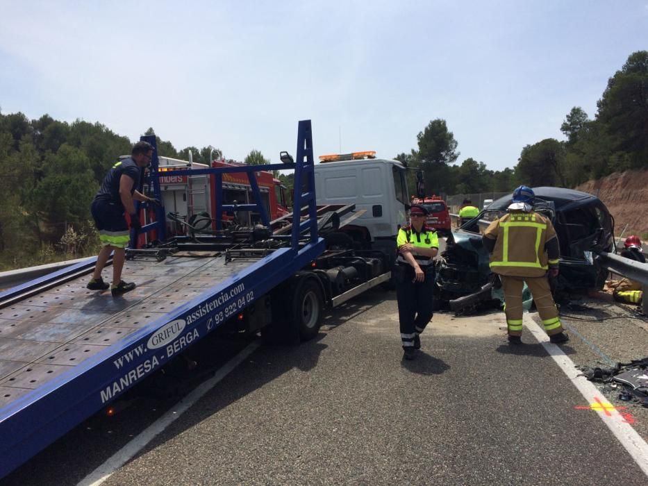 Accident mortal a Castellfollit del Boix