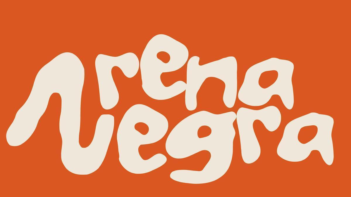 Logo de la discoteca Arena Negra, en el sur de Gran Canaria.