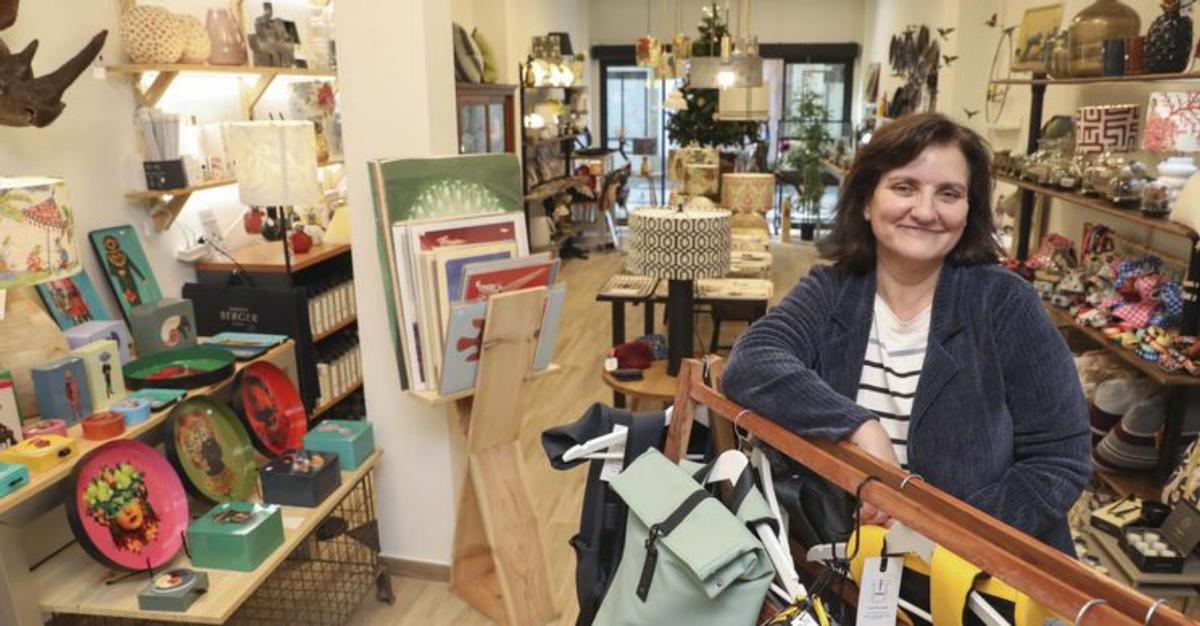 Carlota García- Mouriño, copropietaria de la tienda. |