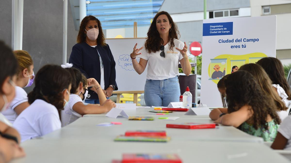 Los jóvenes de Ciudad del Campo le dicen al Ayuntamiento el tipo de barrio que quieren