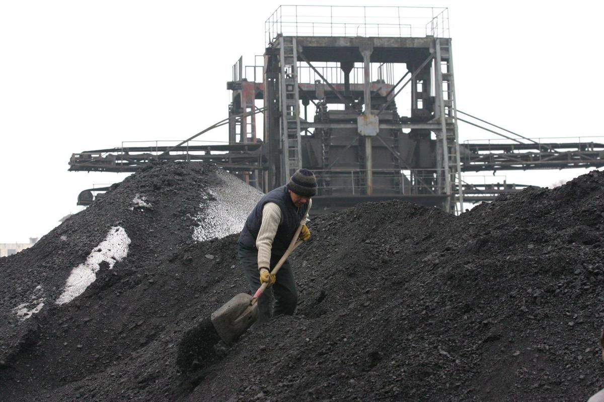 Mina de carbón en China
