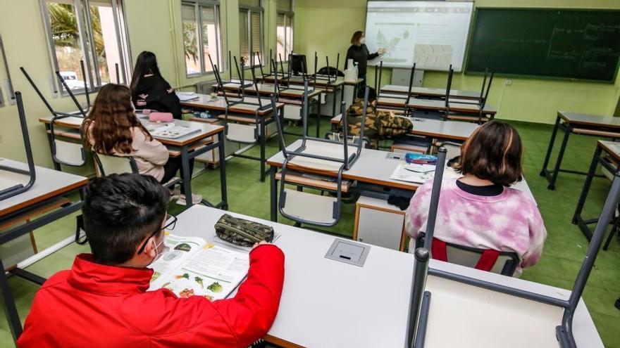 Los alumnos dicen que la huelga va a más y Educación insiste en la normalidad