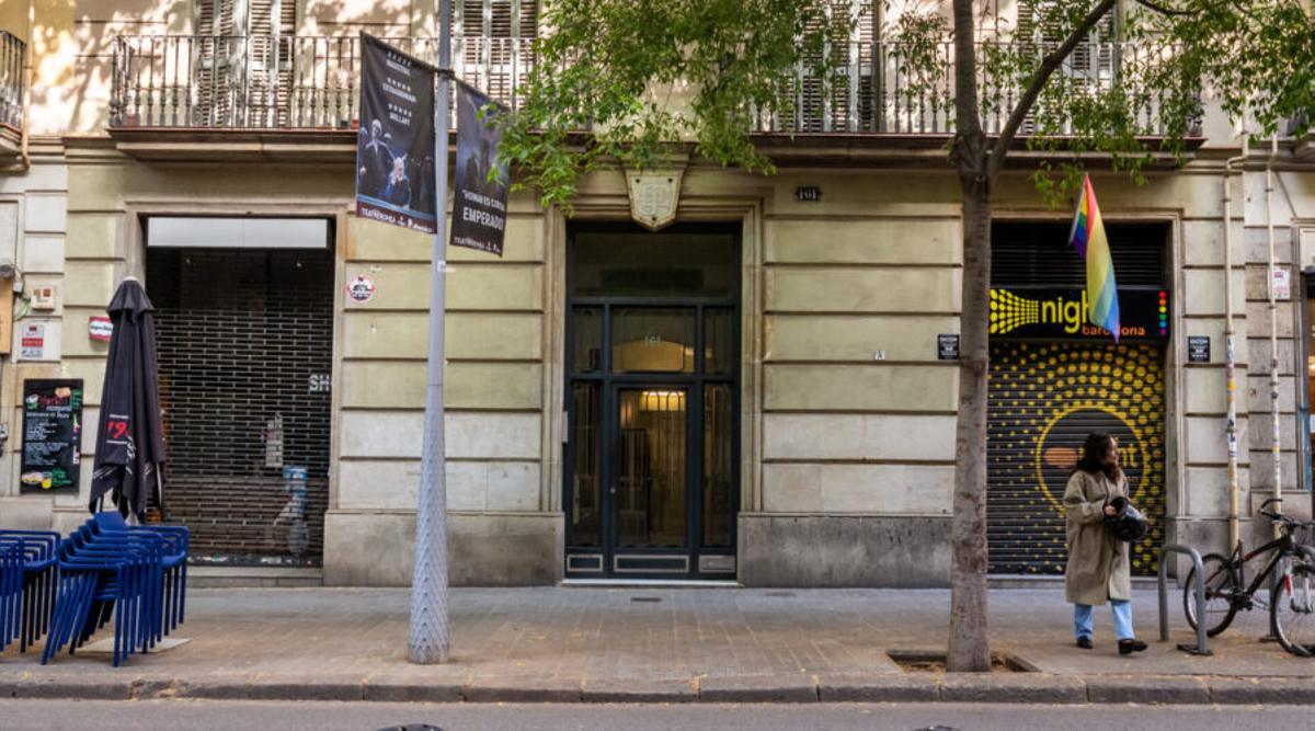 El edificio de la calle de la Diputació que ha comprado el Ayuntamiento de Barcelona.