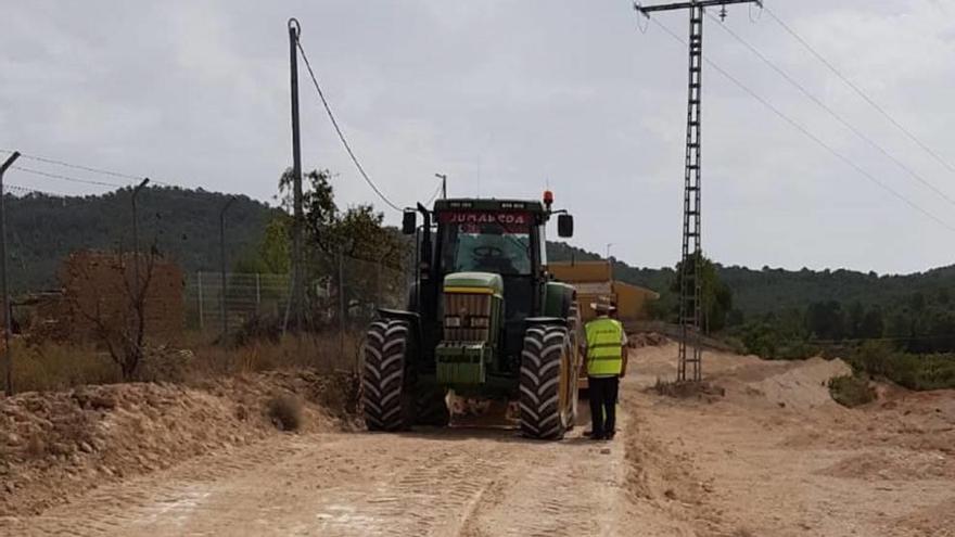 El Camino Pantano Heredamiento tendrá por fin un asfalto de calidad