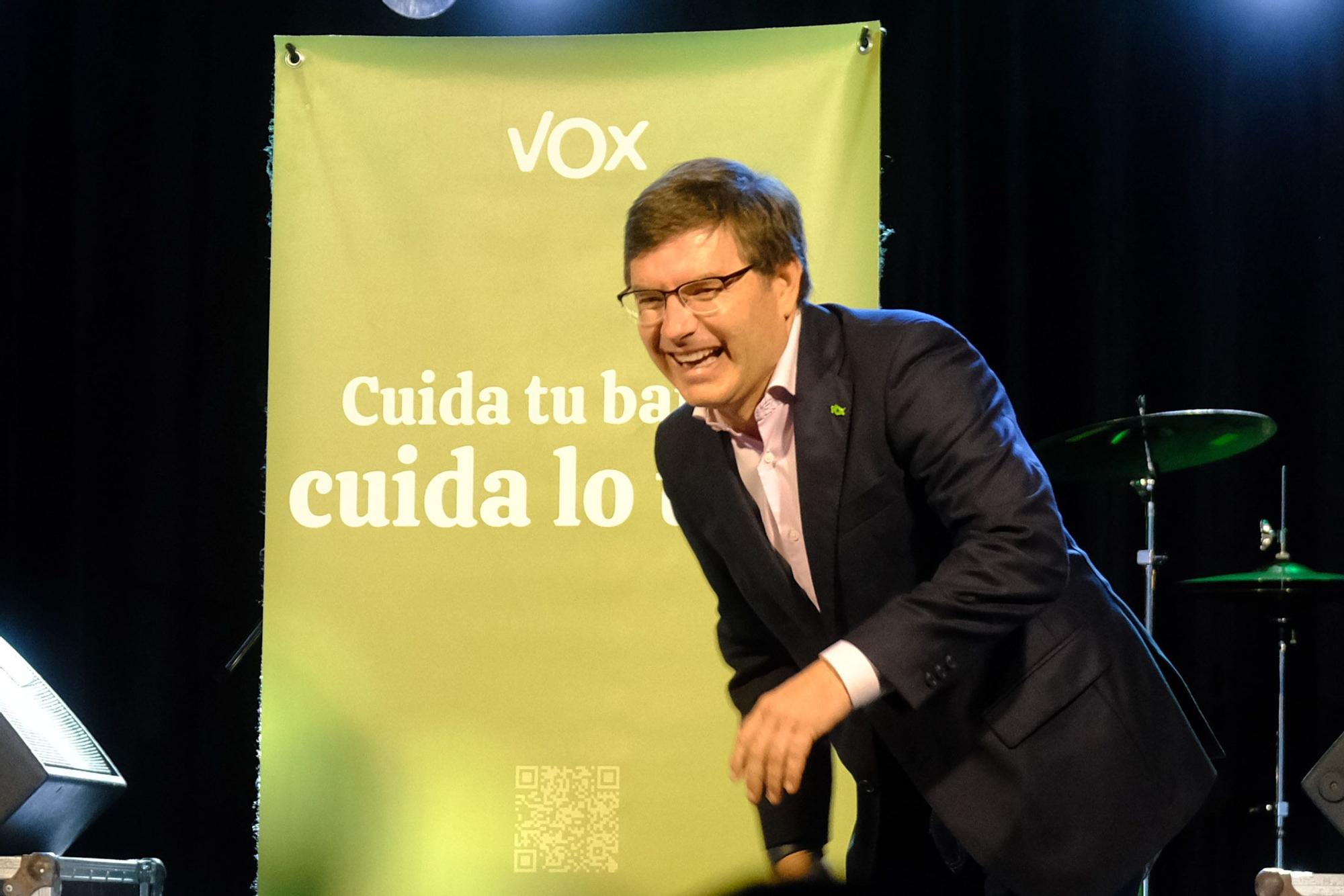 Acto VOX con vicepresidente de Castilla-Leon