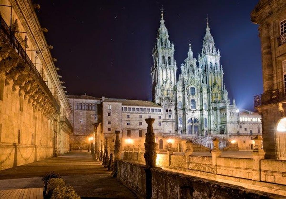 Catedral de Santiago de Compostela, España.