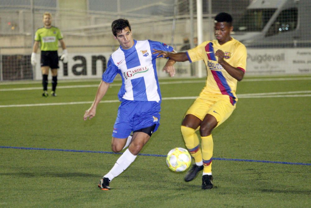 El Barça B s''endú el torneig de l''Estany amb una golejada