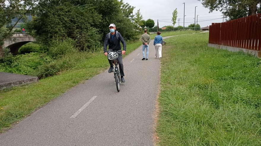 La unión peatonal y ciclista entre la Pola y Lugones, por el río Nora, será realidad en 2023