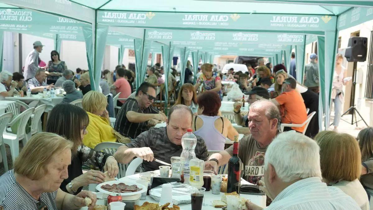 Fiestas en el barrio zamorano de San Isidro, 2025.