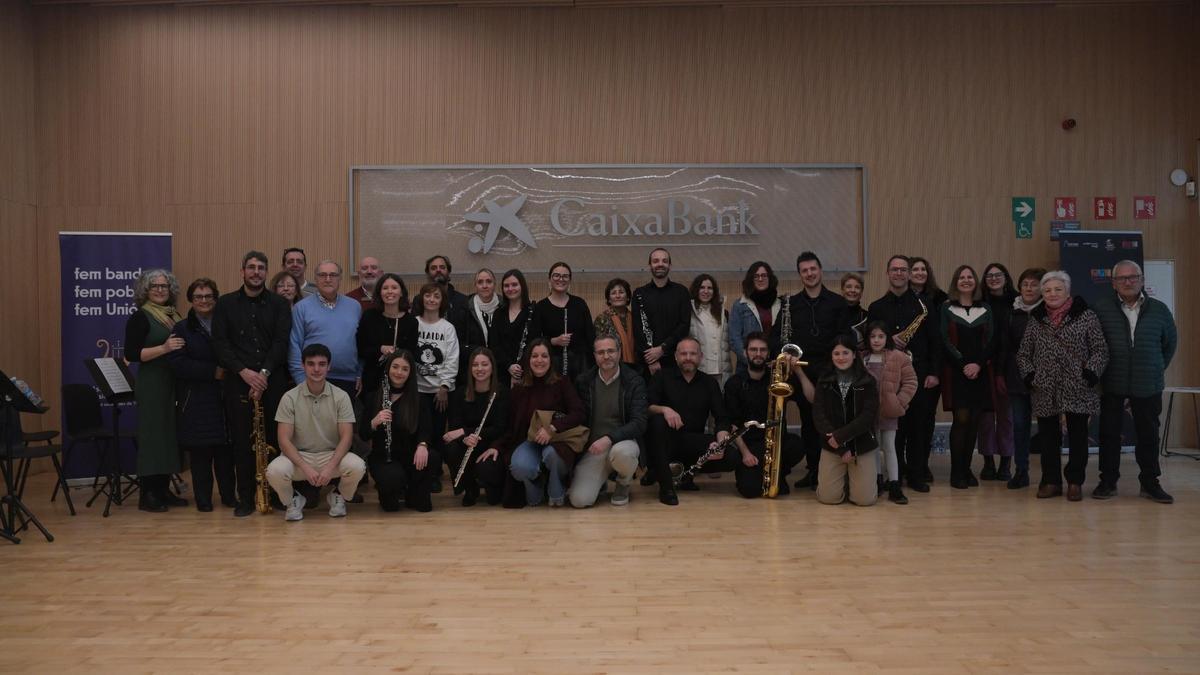 Imatges de l’últim concert del cicle, a càrrec de l’Associació UM Bocairent.