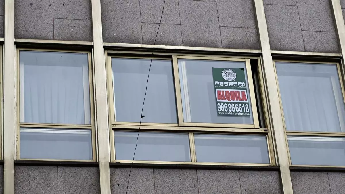 La firma de alquileres en Vigo baja a mínimos históricos y se sitúa al nivel del año de la pandemia